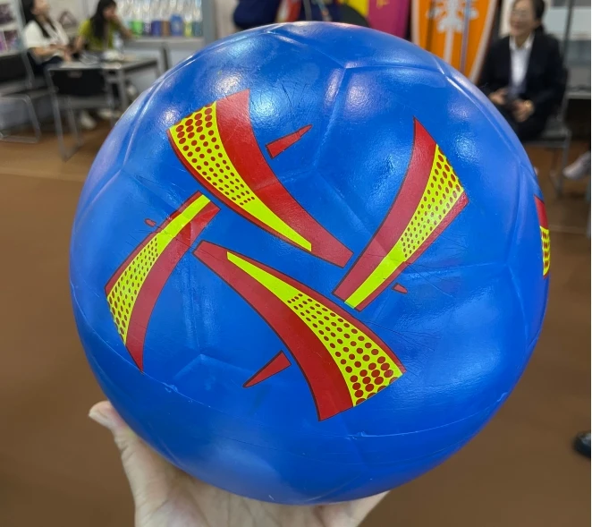 Mini Rubber Football Factory Wholesaler Size 5 4 3 2 Shiny Smooth Custom logo Football Soccer Rubber Material