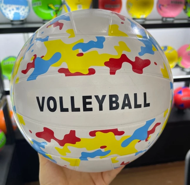 Volleyball Ball Custom Training Size 5 Rubber Volleyball Ball Mix Colored Exercise Ball Volleyball