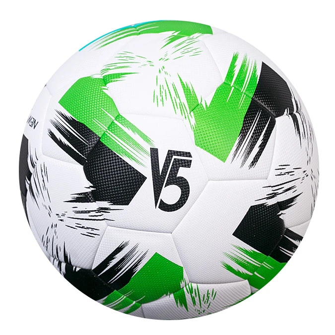 PU Soccer balls Official Size 5 Soccer Training / Competition Use  Balls
